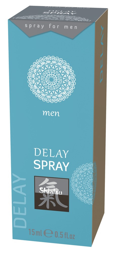 HOT Shiatsu Delay - sprej pro oddálení ejakulace pro muže (15 ml)