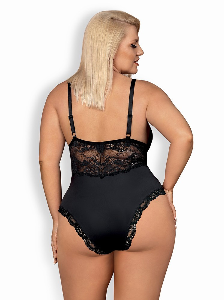 Dokonalé body 810 - TED black XXL - Obsessive černá XXL