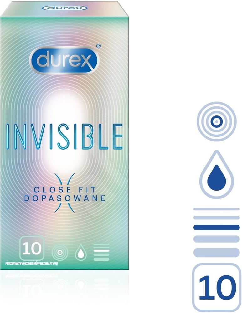 Durex Invisible 10 ks