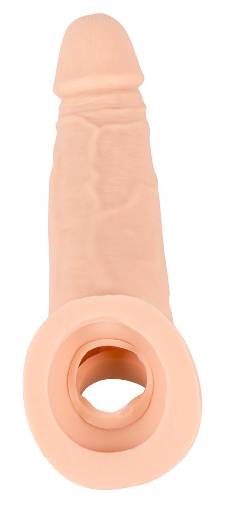 Nature Skin Penis Sleeve with Extension 21 cm