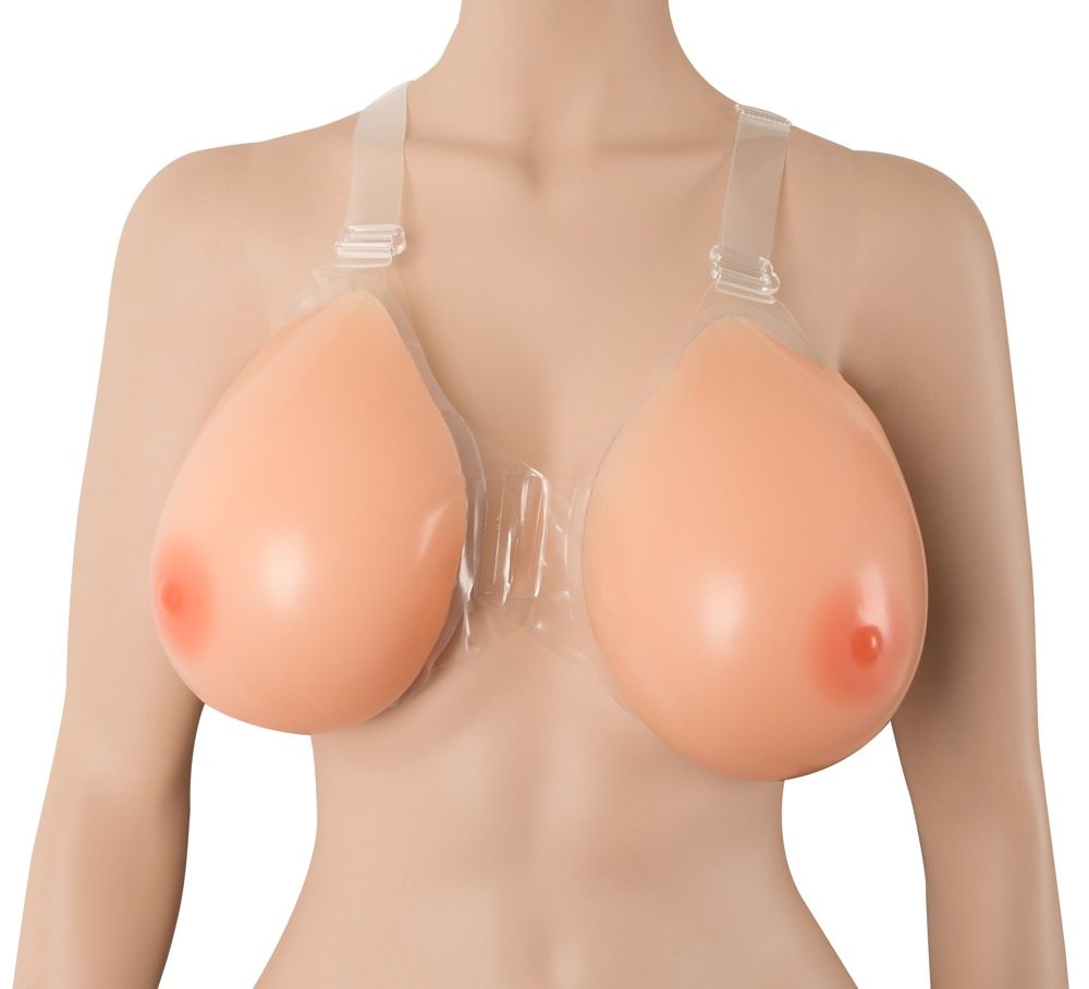 Cottelli Collection accessoires Silicone Breasts with Straps 2400g