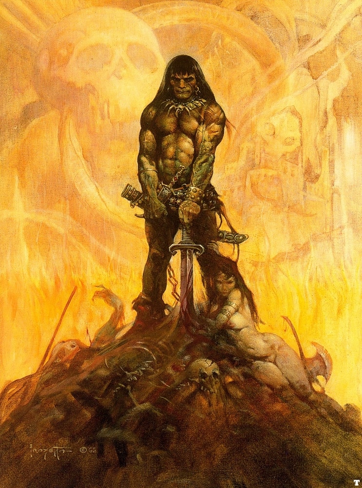 FANTASY ART OF FRANK FRAZETTA - 2018 CALENDAR ***sleva 50%!***