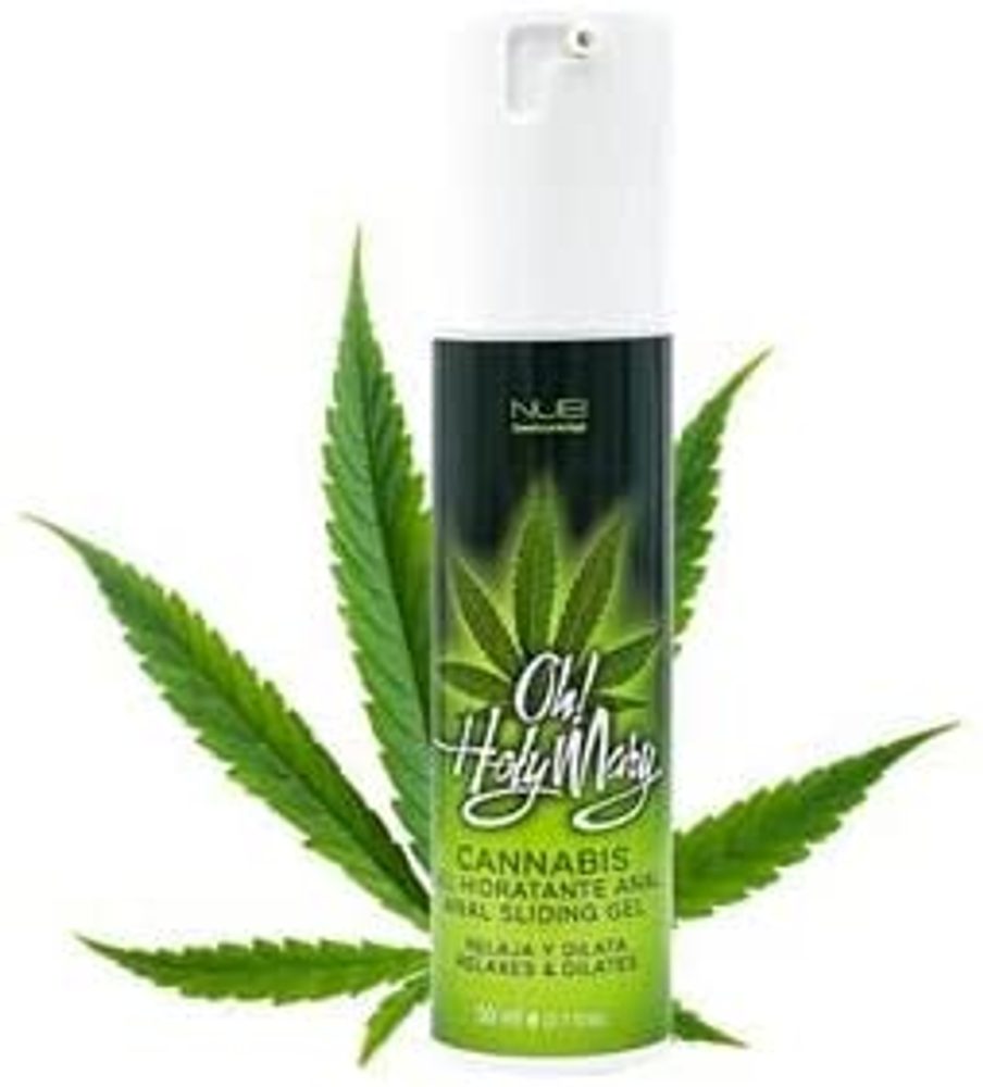NUEI Oh! Holy Mary Cannabis Anal Gel - lubrikant s konopným olejem 50 ml.