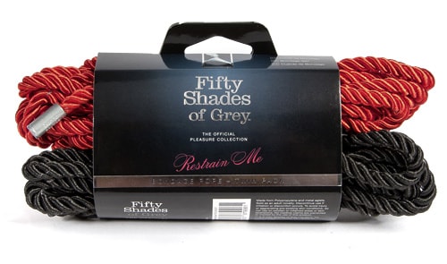 Bondážní lano Fifty Shades of Grey Bondage Rope Twin Pack 5 m