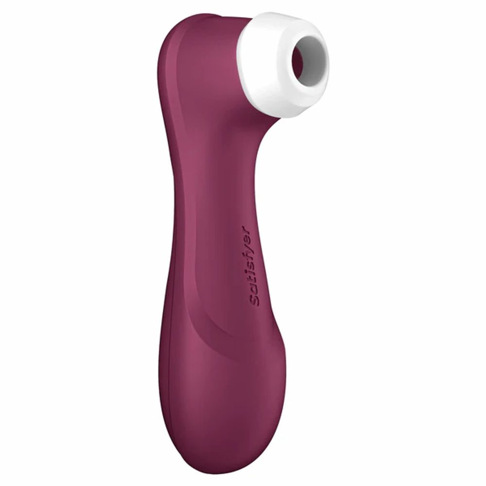 Satisfyer Pro 2 Generation 3 with Liquid Air Technology, Vibration and Bluetooth App Wine Red