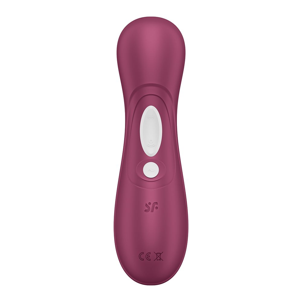 Satisfyer Pro 2 Generation 3 with Liquid Air Technology Wine Red