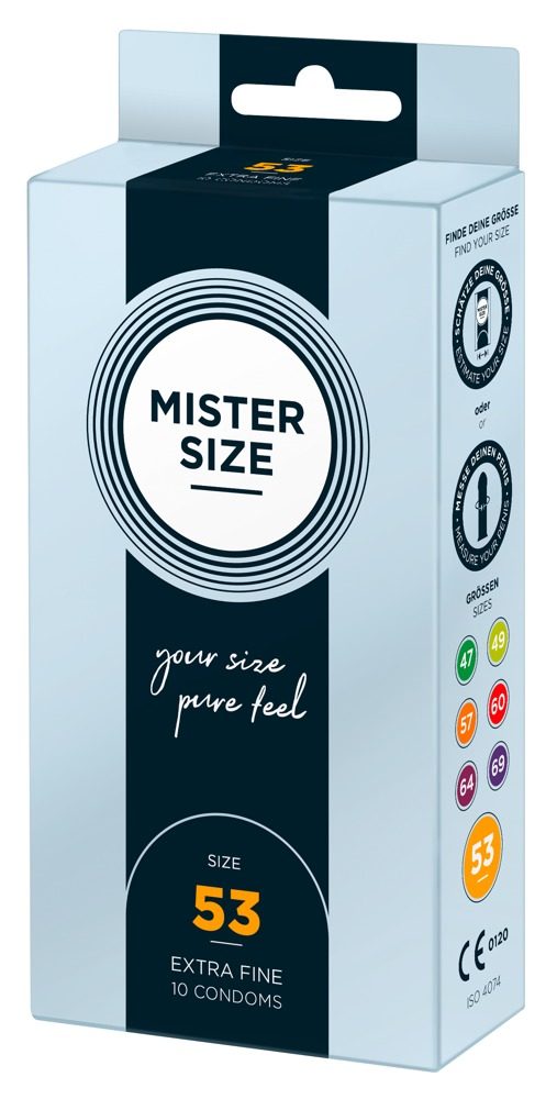 Mister Size thin 53mm 10ks