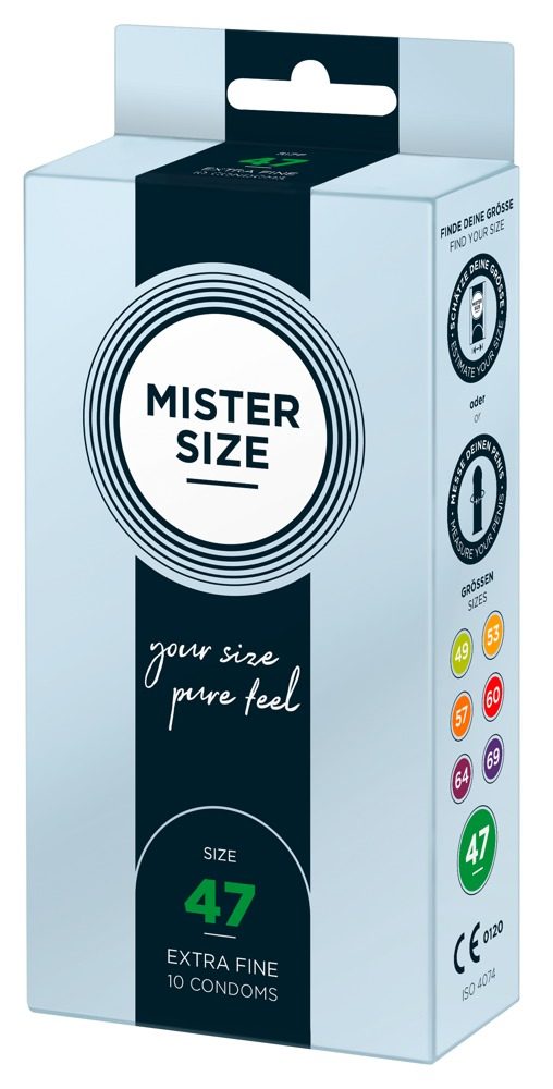 Mister Size thin 47mm 10ks