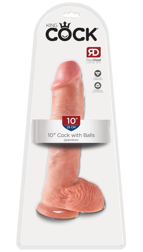 Pipedream King Cock 10 Cock with Balls