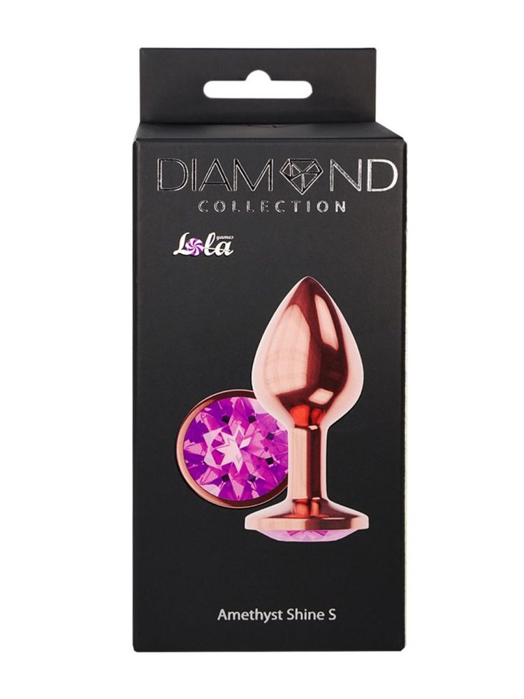 Lola Games Diamond Amethyst Shine L anální kolík