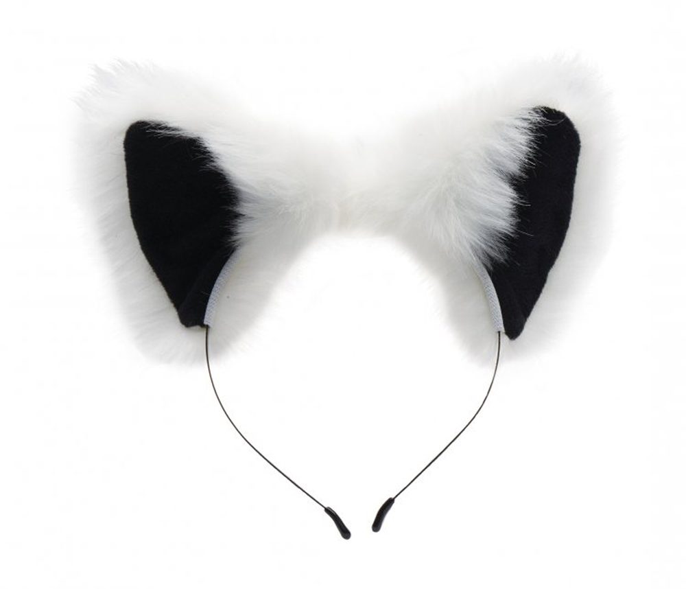 Tailz White Fox Tail and Ears Set