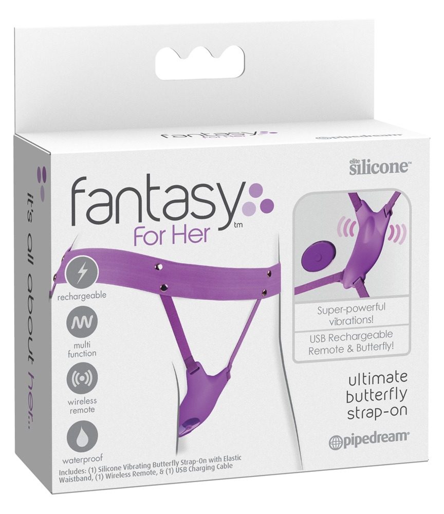 Pipedream Fantasy For Her Ultimate Butterfly Strap-On