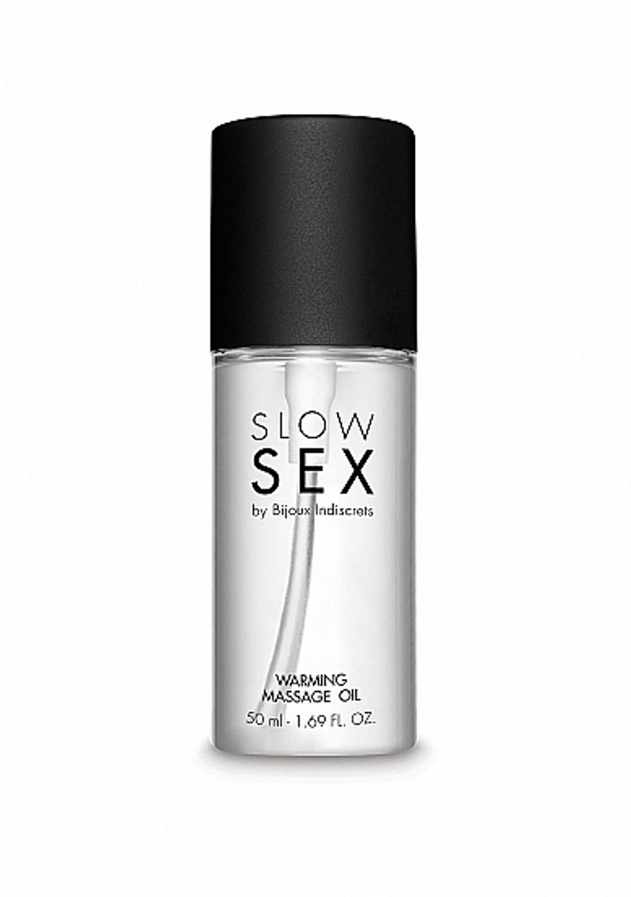 Bijoux Indiscrets Slow Sex Warming Massage Oil 50ml