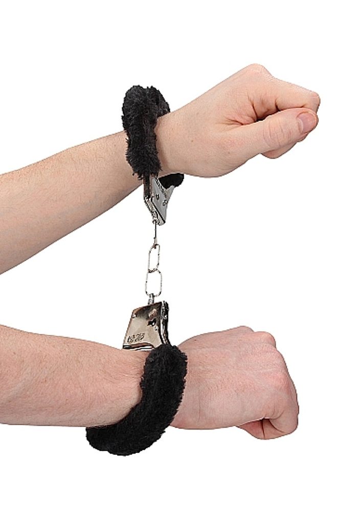 Shots Furry Handcuffs Black