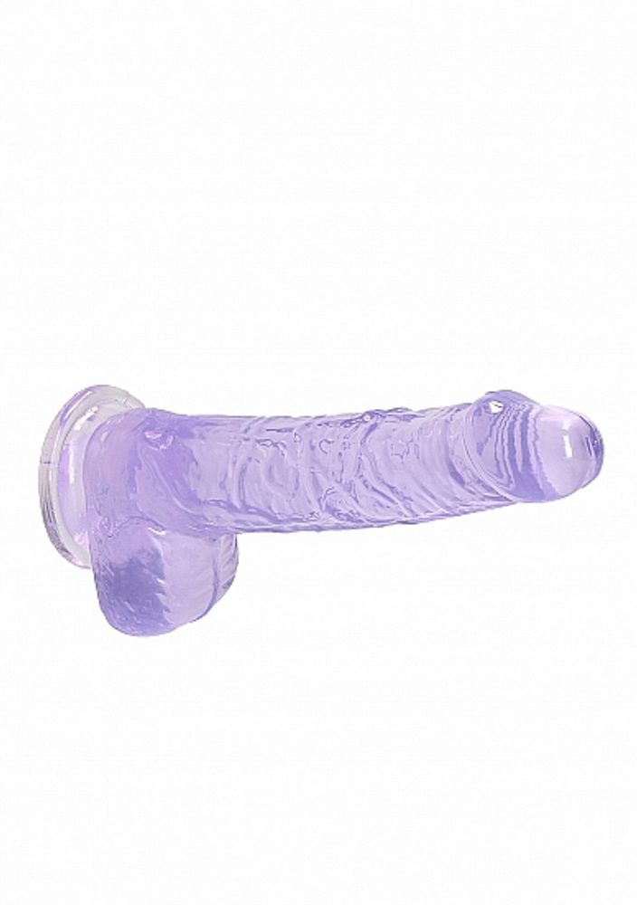 RealRock Crystal Clear 15cm Purple