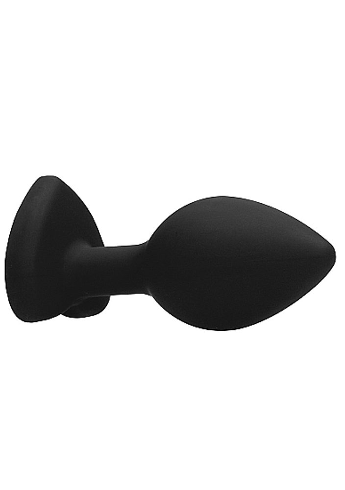 Ouch! Regular Diamond Butt Plug Black