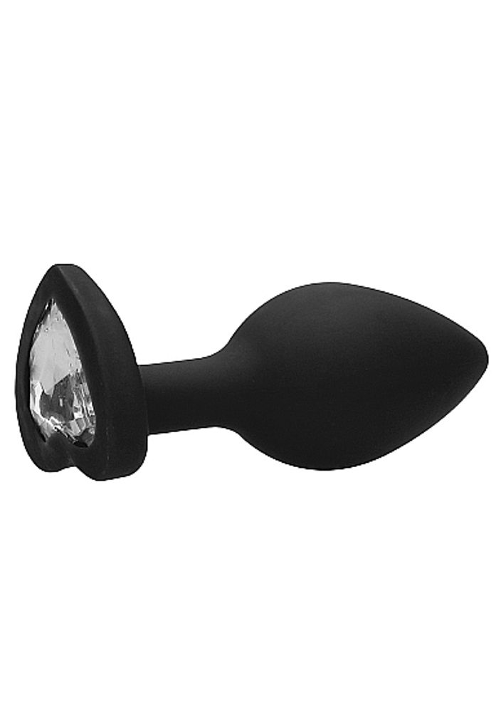 Ouch! Regular Diamond Butt Plug Black