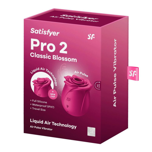 Satisfyer Pro 2 Classic Blossom, pulzátor na klitoris růžička