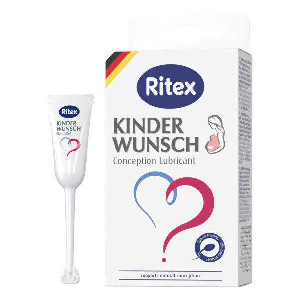 RITEX Kinderwunsch - lubrikant podporující početí (8 x 4 ml)