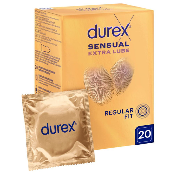 Durex Sensual Extra Lube 20 ks