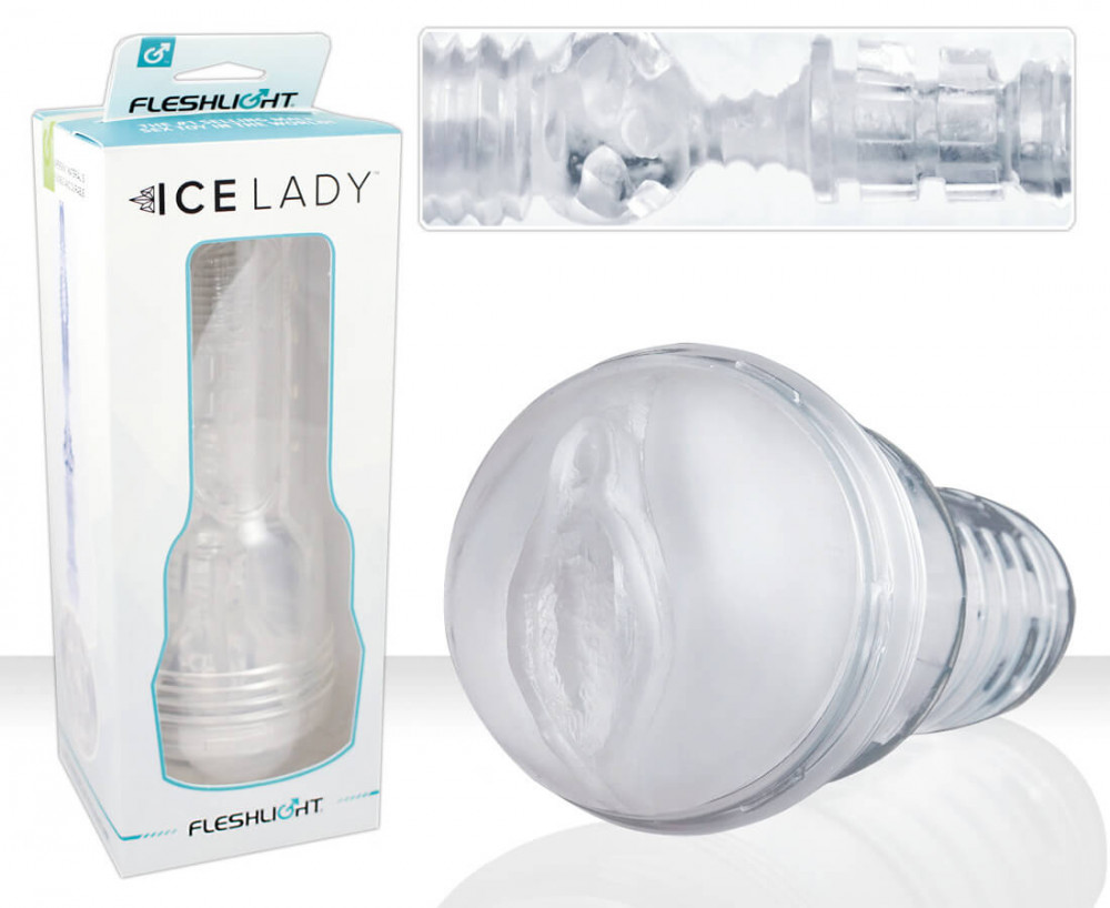 Fleshlight Ice Lady - křišťálová vagína