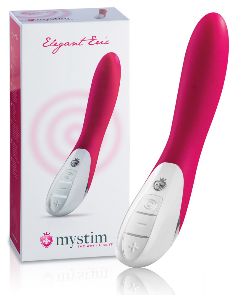 mystim Elegant Eric - dvojitý vibrační motor (růžový)