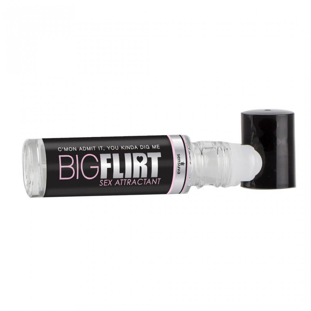 Sensuva Bigflirt - kuličkový parfém pro muže a ženy s obsahem feromonu (10ml)