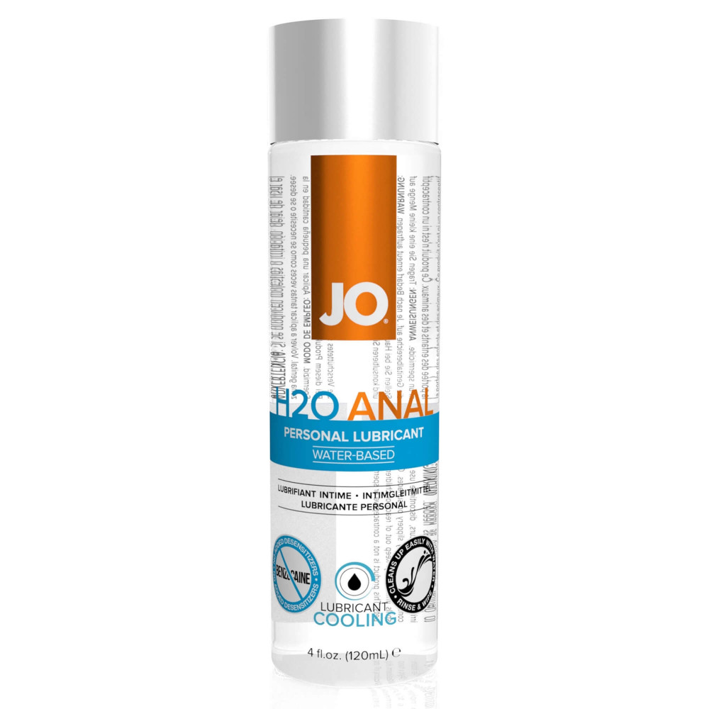 JO H2O Anal Cool - vodní chladivý anální lubrikant (120ml)