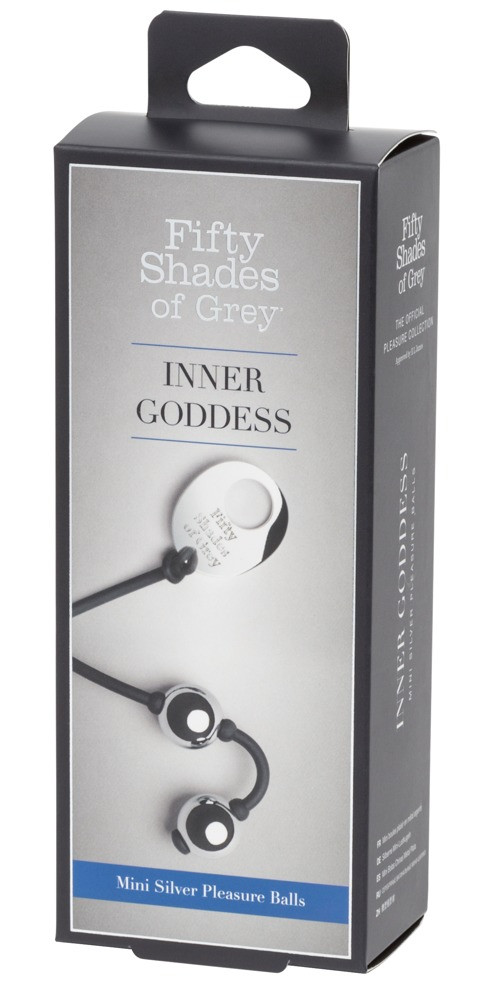 Padesát odstínů šedé Inner Goddess mini (97g) - Venušina kulička (stříbrná)