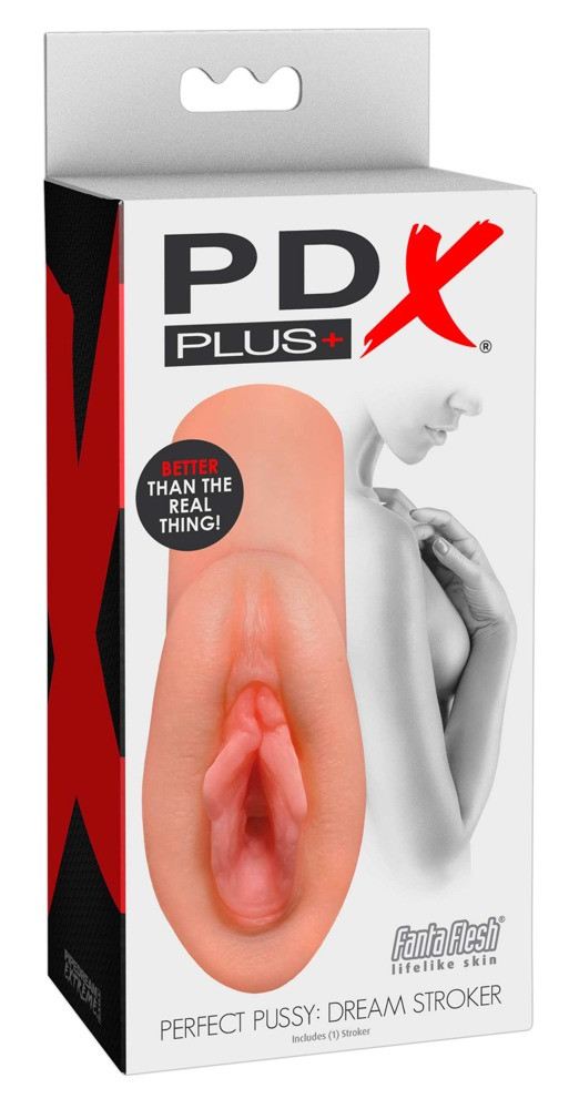 PDX Dream - realistický masturbátor s falešnou kundičkou (přírodní)