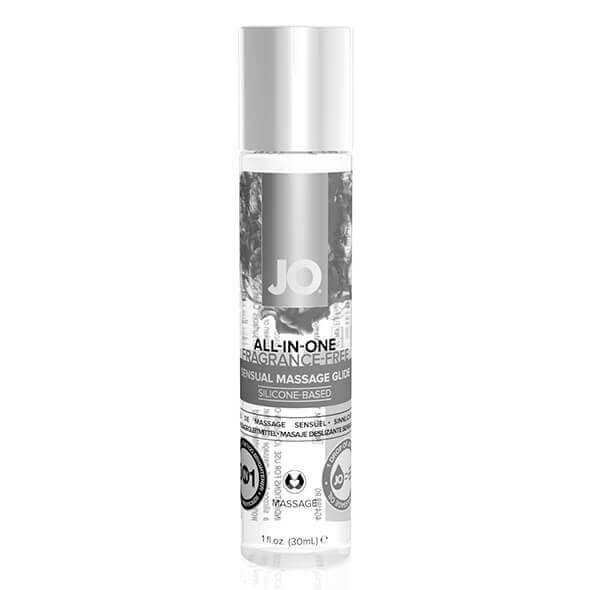 System JO-All-in-One Sensual - silikonový masážní gel (30ml)