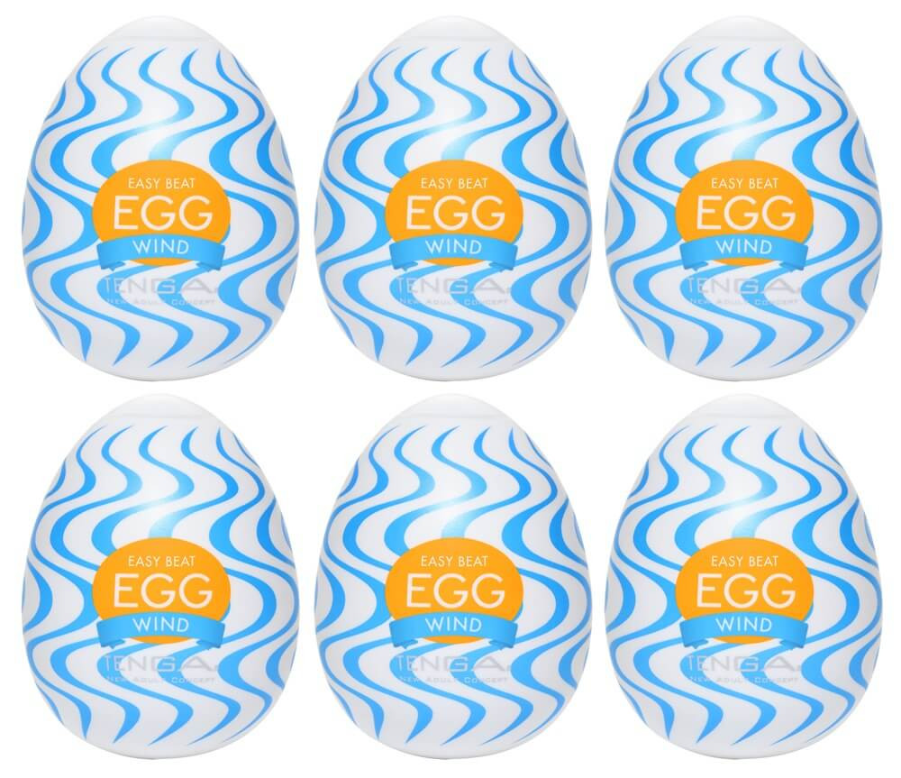 TENGA Egg Wind - masturbační vajíčko (6ks)