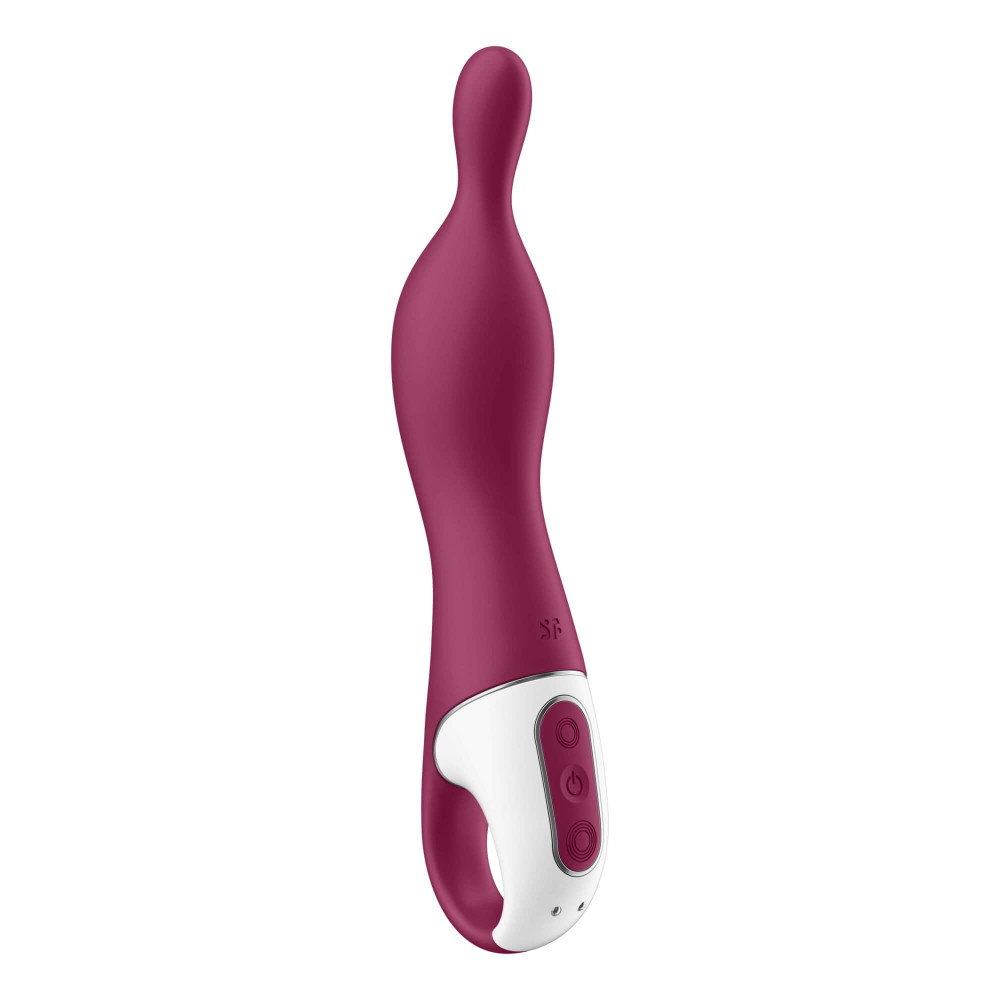 Satisfyer A-Mazing 1 - dobíjecí vibrátor A-bod (červená)