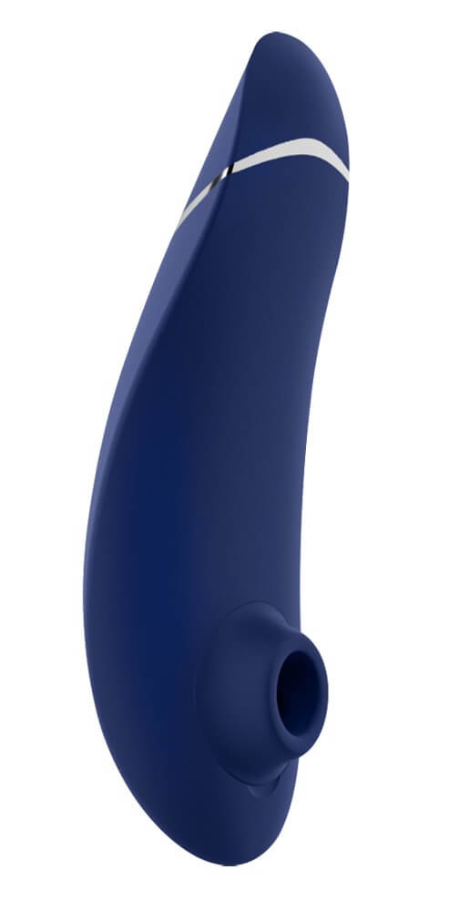 Womanizer Premium 2 - nabíjecí, vodotěsný stimulátor klitorisu (modrý)