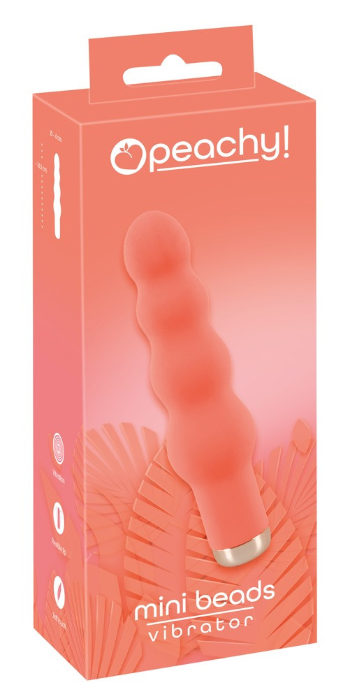 You2Toys Peachy! mini korálky - perličkový vibrátor (broskev)