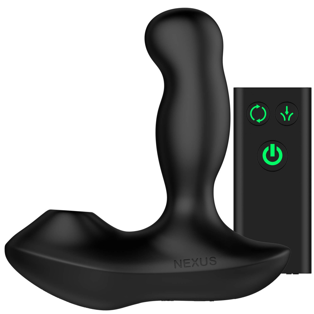 Nexus Revo Air - rotační prostatický vibrátor (černý)