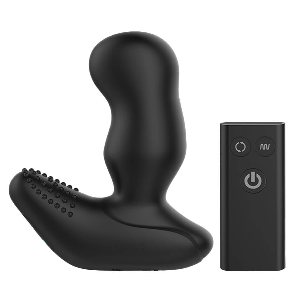 Nexus Revo Extreme - dobíjecí, rádiem řízený, rotační vibrátor na prostatu (černý)