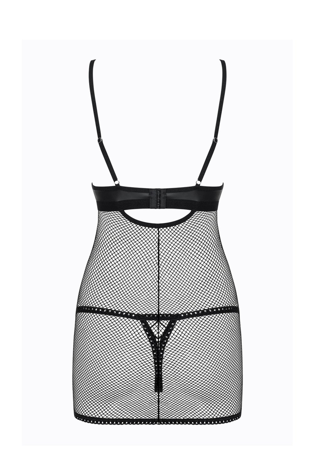 Erotická košilka Redella chemise - OBSESSIVE černá L/XL