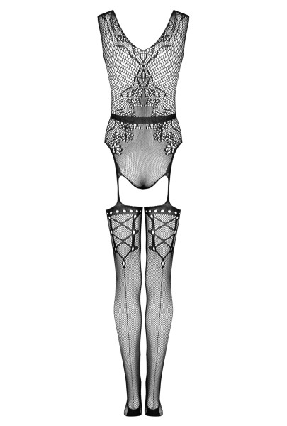 LivCo Corsetti Fashion Bodystocking Nustola LC 17362 Black OS