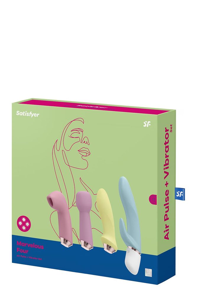 Satisfyer Marvelous Four erotická sada 4 ks