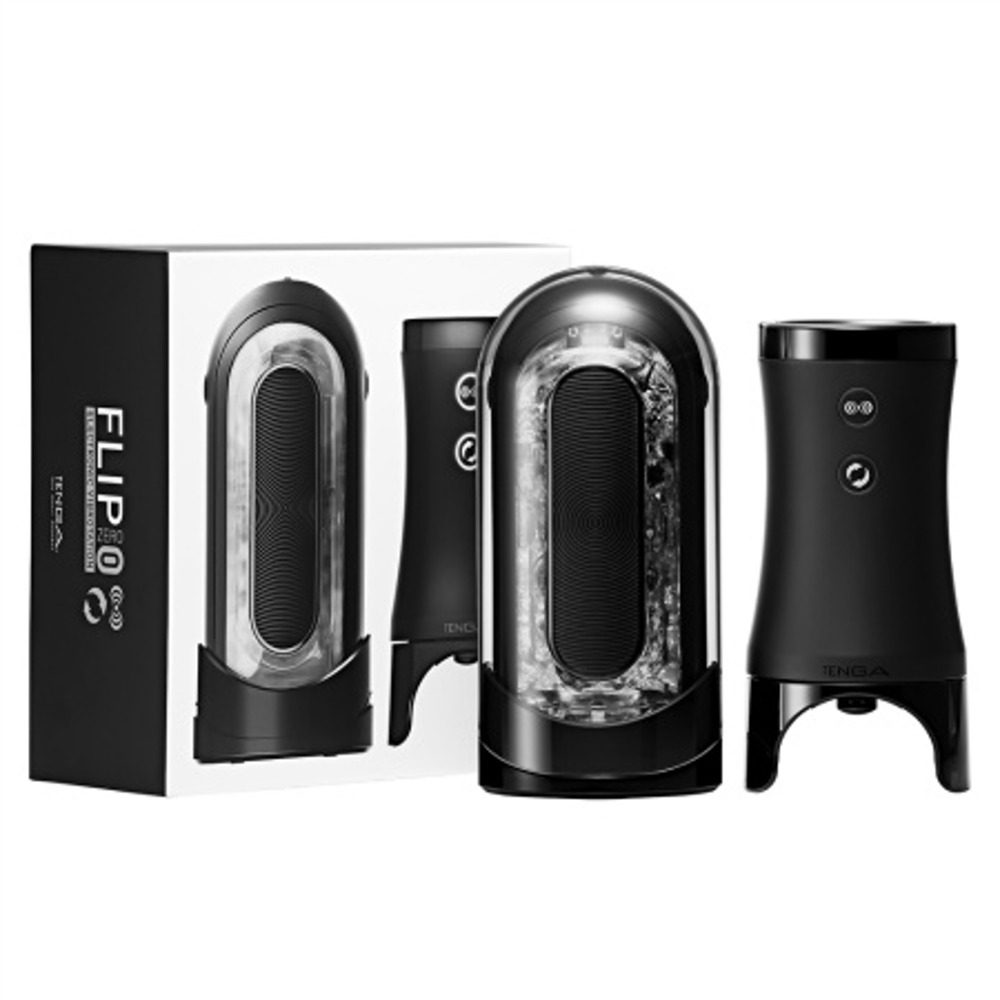 Tenga Flip Zero 0 Electronic VIBROTATION Black