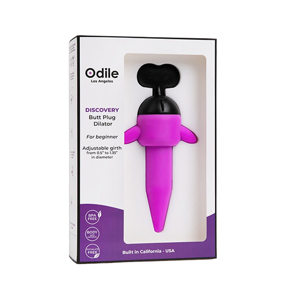 Odile - Discovery Butt Plug Dialator Purple