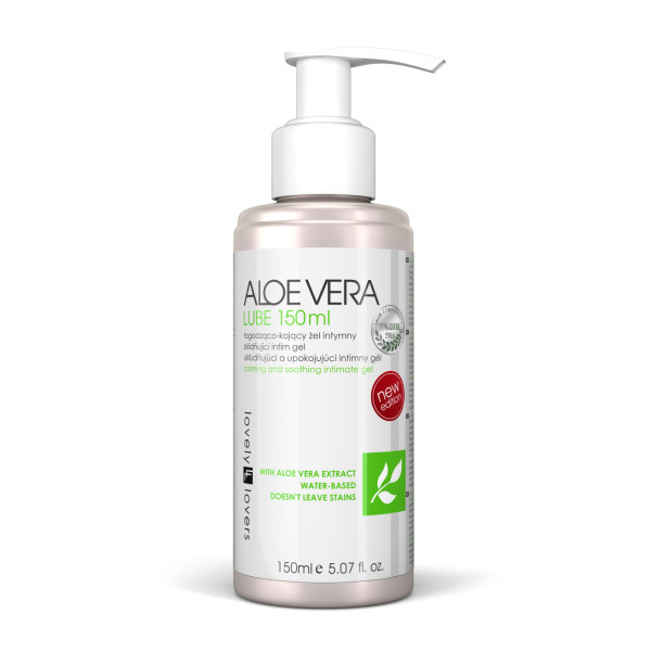 Lubrikační gel Aloe Vera Lube 150ml - Lovely Lovers