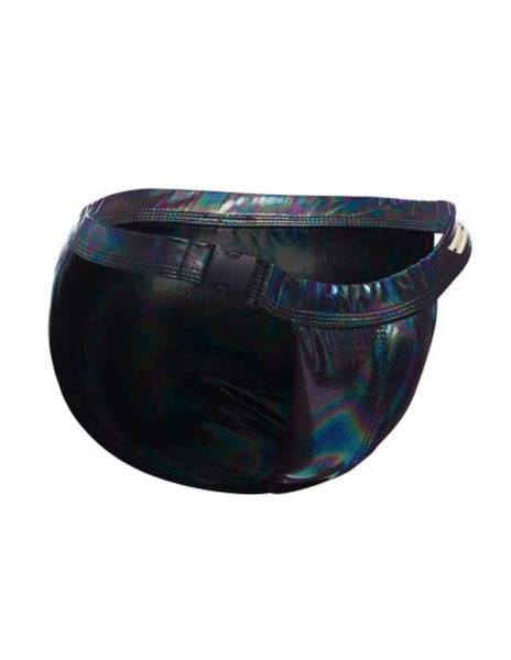 C4M Emerald Clip Tanga Brief Black - XL