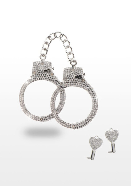 Taboom Diamond Wrist Cuffs Silver