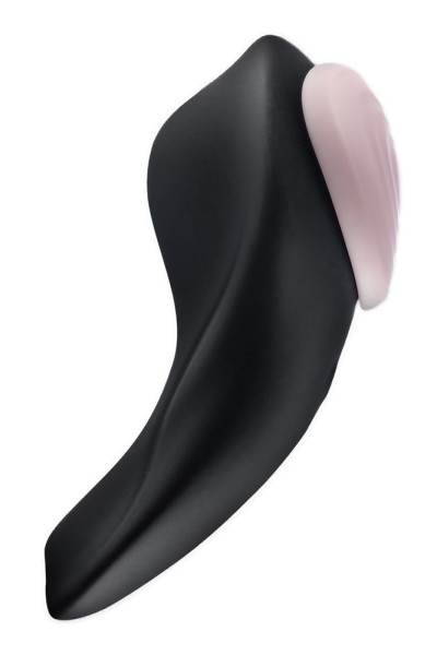 Blush Temptasia Heartbeat Panty Vibe with Remote Black-Pink