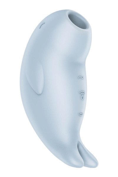 Satisfyer Seal You Soon - dobíjecí stimulátor klitorisu se vzduchovou vlnou (modrý)