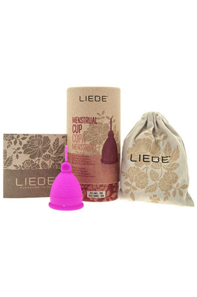 Liebe Menstrual Cup Pink Large