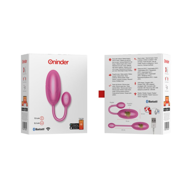 Oninder Tokyo Vibrating Egg Pink