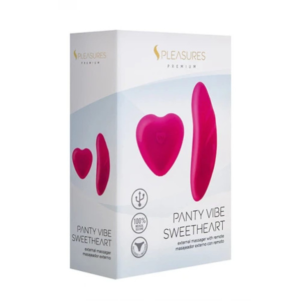 S Pleasures Panty Vibe Sweetheart Pink